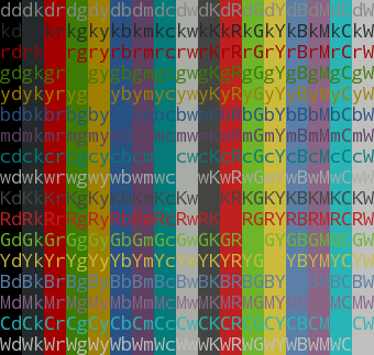 Color modifiers demo