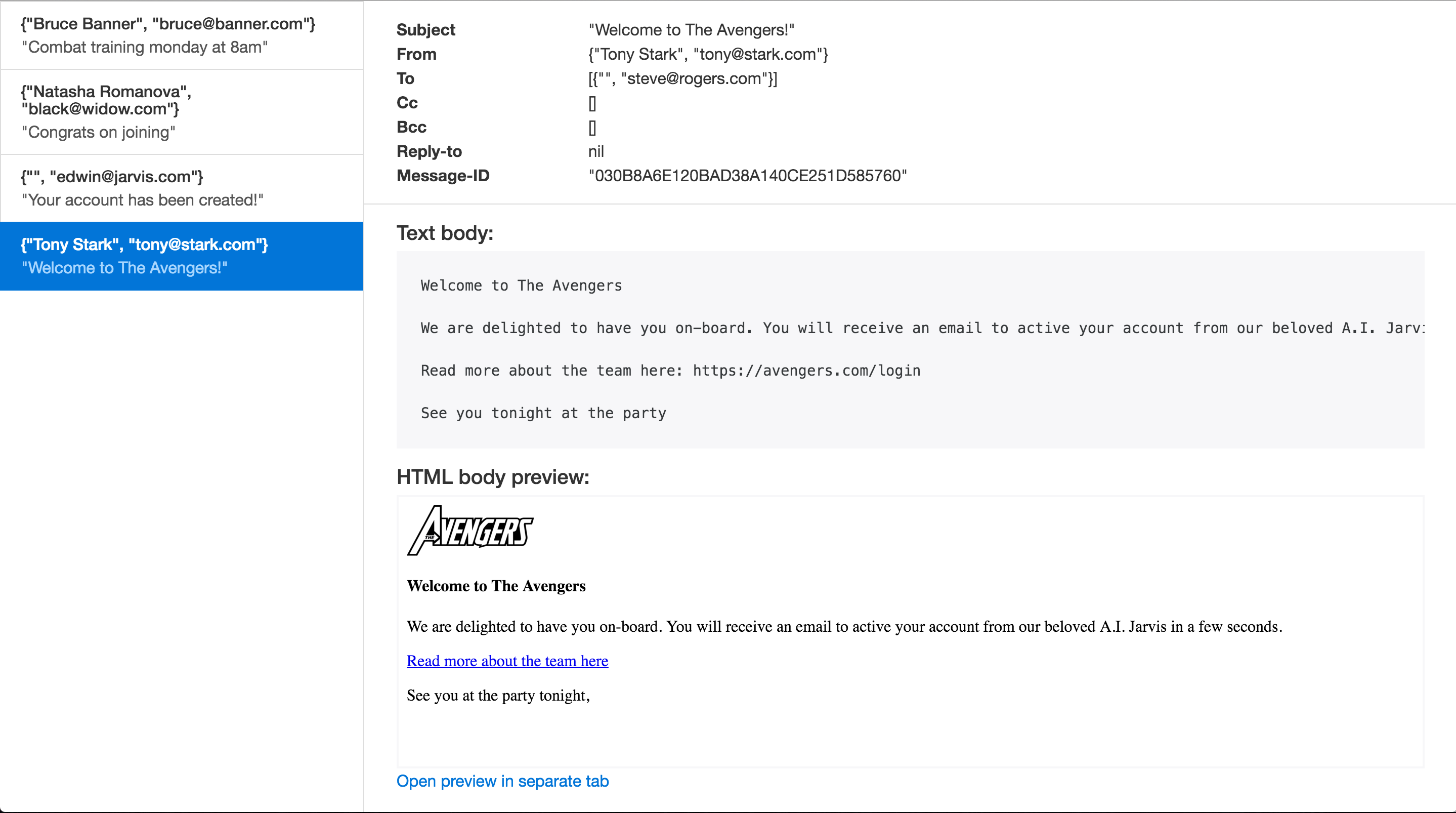 Plug.Swoosh.MailboxPreview